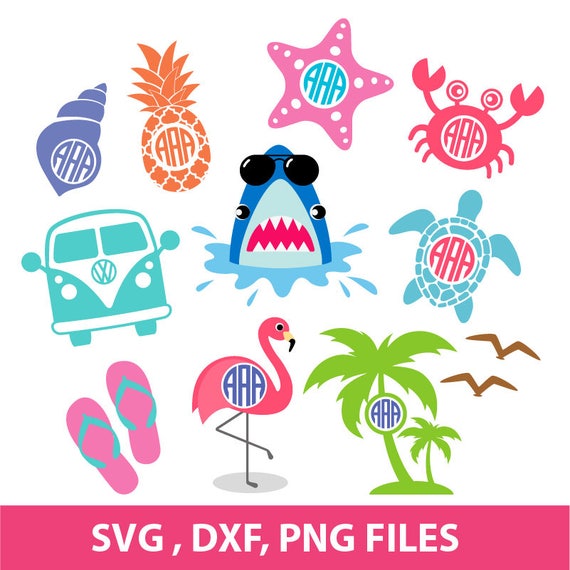 Free Free Summer Monogram Svg Free 879 SVG PNG EPS DXF File