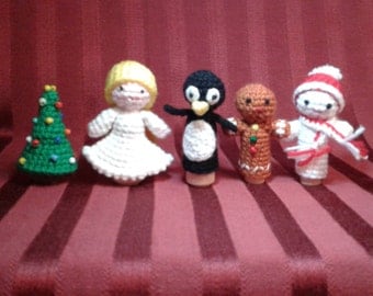 Finger puppets, Holiday Finger Puppets