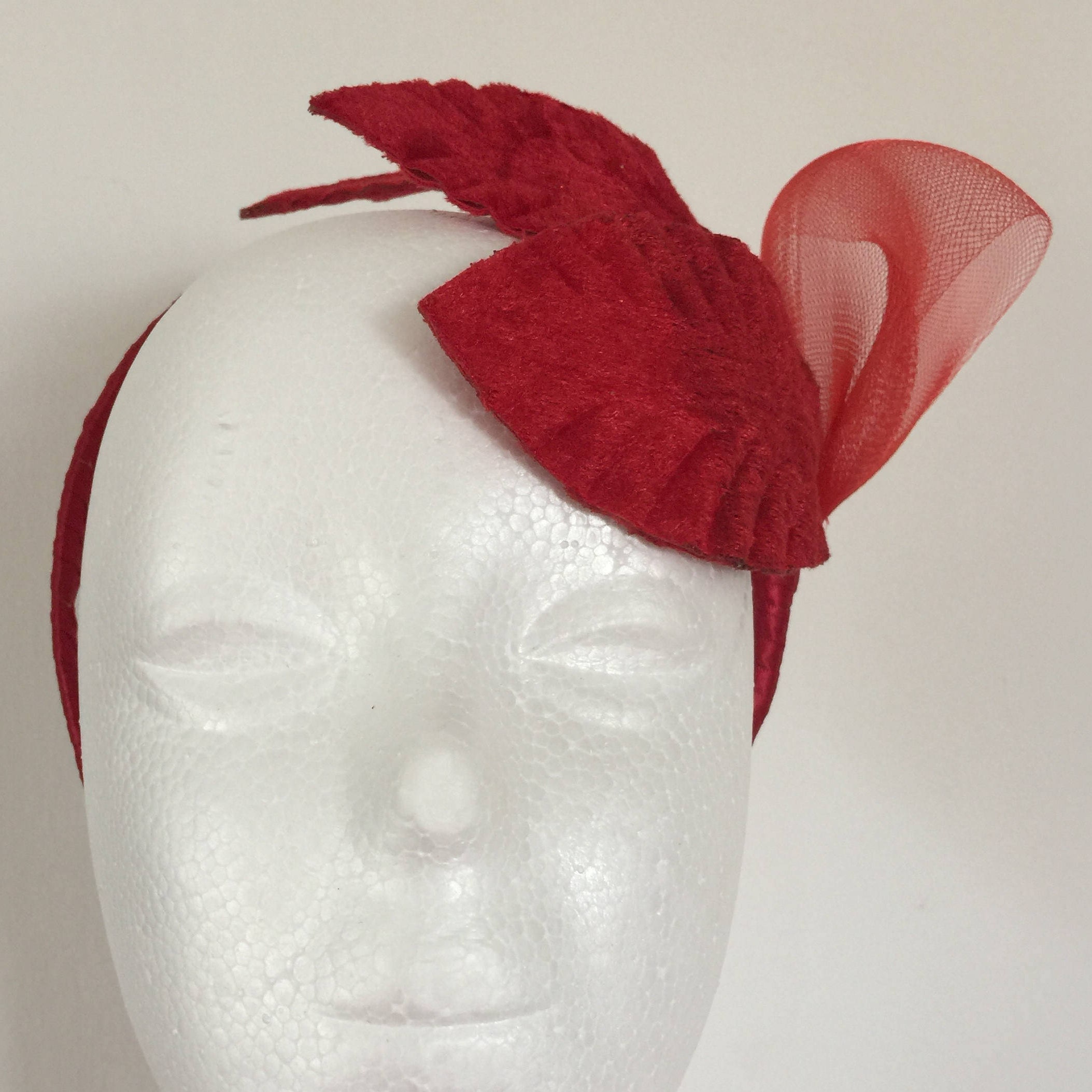 leaf fascinator