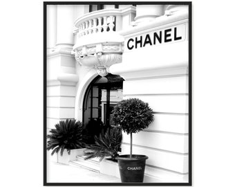 Chanel Print • Chanel Poster • Chanel Fashion • Chanel Decor • Fashion Print • Coco Chanel Wall Art • Minimalist • Chanel wall decor