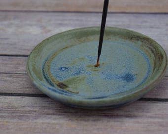 Rustic Ceramic Incense Burner, Handmade Incense Holder, Cone Incense, Stick Incense