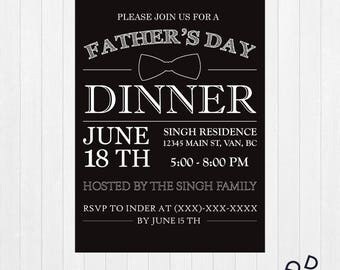 Father's Day Dinner Invitation 3