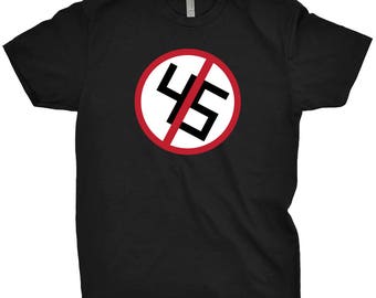 Anti Trump 45 President Shirt Robert Mueller Anti Racism Resist Democrat Liberal Shirt Tee Bernie Sanders