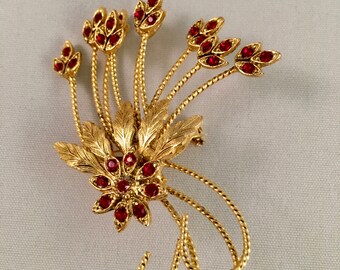 Vintage Flower Brooch