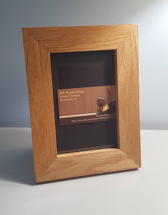 Red Oak Picture Frame 4x6 5x7 8x10 and 11x14