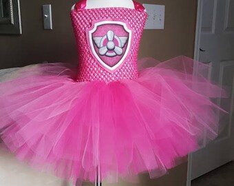 Skye costume, Paw Patrol tutu dress!! Halloween costume, tutu costume, birthday dress, Skye tutu dress, Paw Patrol Costume, dress and collar