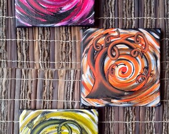 Contemporary paintings depicting the movement