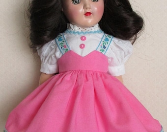 For 14" P90 Ideal Toni Doll - Dress Inspired by Original