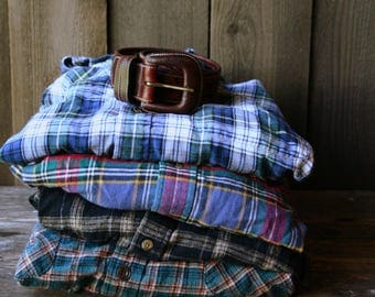 Vintage Flannel Shirts Choose Which Between Soft Cotten Flanels Vintage From Nowvintage on Etsy
