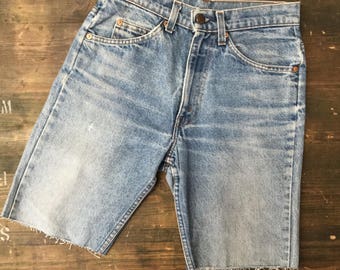 Levi Strauss Orange Tab Cut Off W29 Shorts