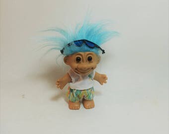 troll doll blue hair