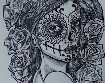 Day of the dead (Dia De Murtos) Portrait 4