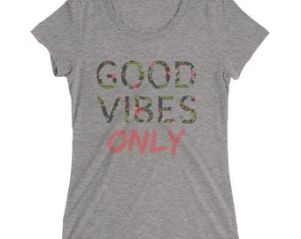 Good vibes tshirt | Etsy