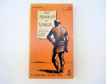 Edward Gorey Cover The Aeneid of Virgil translated by C. Day Lewis Doubleday Anchor Paperback
