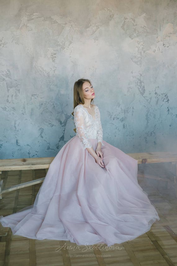 Light Pink Wedding Dresses