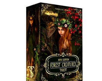 Forest Creatures Tarot Deck. Mini version