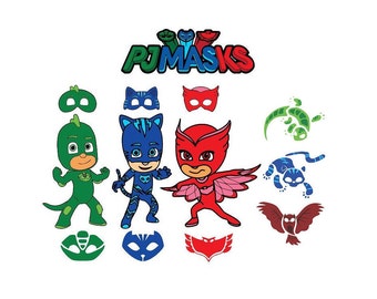 Download Pj mask for cricut | Etsy