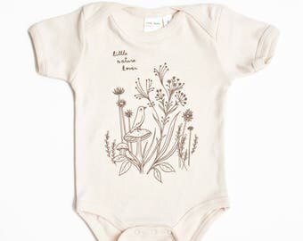 Unique Baby Clothes Unisex Baby Clothes Unique Baby Clothing, Nature Lover Gift