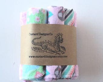 Printed Angel Sleeve Bubble - Pink Whales main image 1