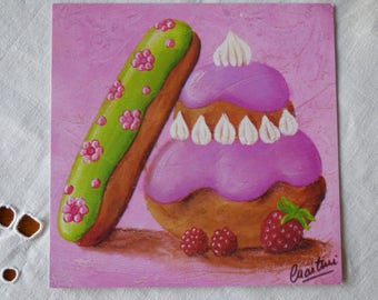Zipper and religious cardboard or frame card