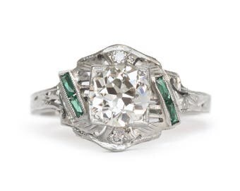Hand selected Antique Engagement Rings & by VermaEstateJewels