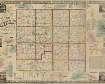 wayne county ohio map