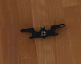 Batman fidget spinner bottle opener keychain