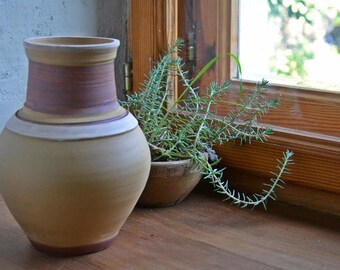 Pottery pitcher, ceramic without lid pitcher, milk pitcher, herb tea pitcher, Pottery pitcher,