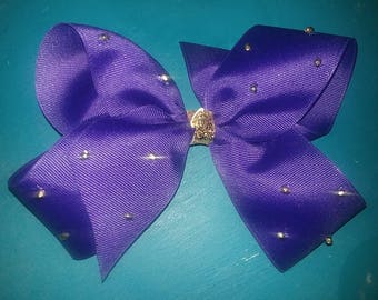 Jojo Bow inspired 4 loop purple bow Jojo Siwa
