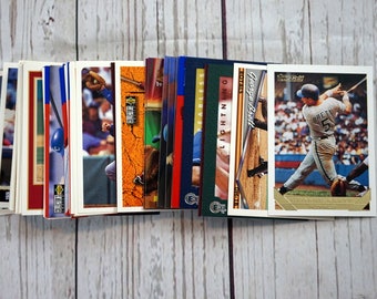 Kansas City Royals 50 Baseball Cards Baseball Card Lot From the 1980s & 1990s - George Brett Vtg Stars, Inserts Base and More Topps UD Fleer