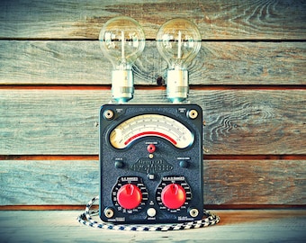 Vintage bulbs filament lamp: Bi-Bulb Avometer
