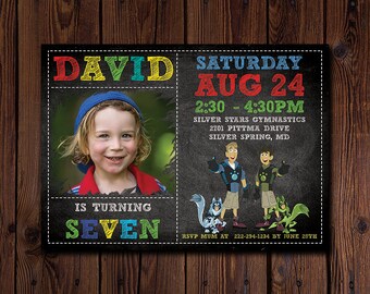Wild Kratts Invitation, Wild Kratts Birthday, Wild Kratts Invite, Wild Kratts Party, Wild Kratts Printable, Wild Kratts Custom, Card, Evite