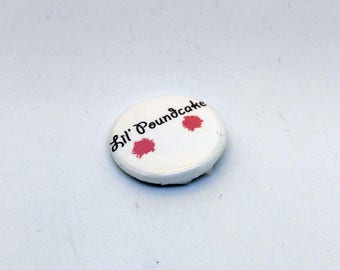 Lil Poundcake Alaska Button - Alaska Thunderfuck Drag Queen Pin - Rupaul's Drag Race RPDR Puppet Costume