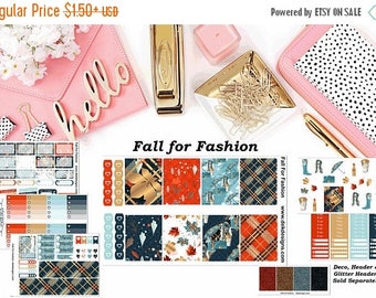 40% Off Sale Fall for Fashion, 6 sheet weekly kit//EC//Hp classic, large mini