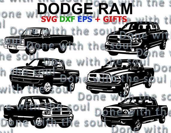 Free Free 324 Dodge Ram Truck Svg SVG PNG EPS DXF File