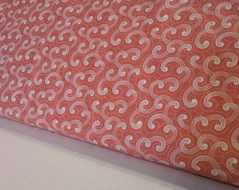 Pink Scroll - Moda Fabric