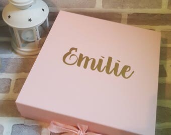 Maid of Honor Box, Bridesmaid Box, Bride Box, Bride Gift Box, Wedding Gift Box, Bridesmaid Gift