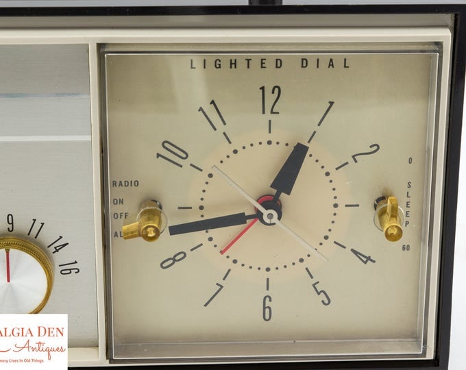 Retro Clock Radio | Philco Alarm Clock Radio | Full Feature Working Alarm Clock | AM Radio