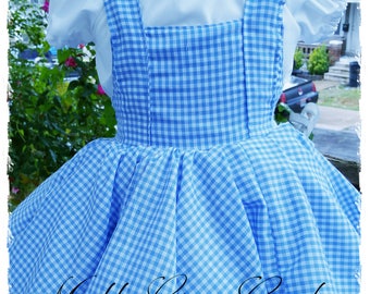 Dorothy Wizard of Oz Themed Dress