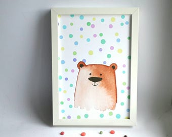 Kawaii wall art | Etsy