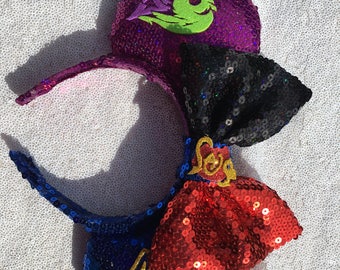 Descendants Mal / Evie Inspired Ears