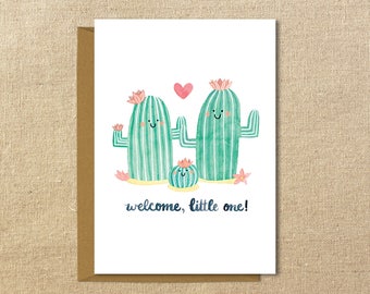 Welcome, Little One! | New Baby Card