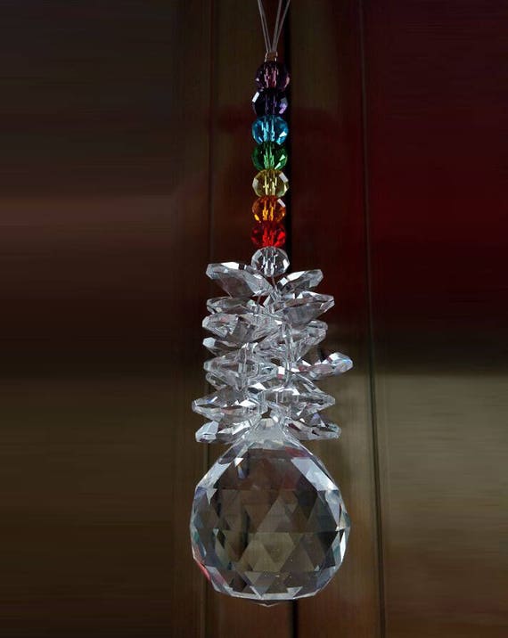 Christmas Gifts Hanging window crystals chakra suncatcher