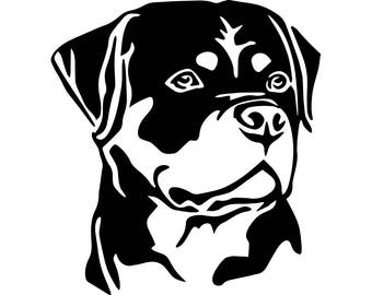 Download Rottweiler svg | Etsy