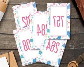 Boho Lula Mirrored Live Sale Numbers, Home Office Approved (Colors&Fonts), LLR Facebook Reverse Live Sale Tags, 000-999, 5 PDF Files