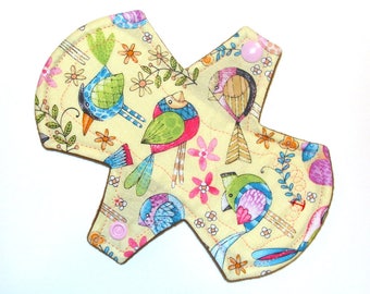 7" Liner - Cloth Menstrual Pad - Tweet Me - cloth pads - Windpro