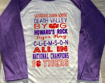 clemson byog shirt