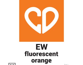 Siser Easyweed Heat Transfer Vinyl (HTV) - 15"x12" Fluor Orange, Iron On Vinyl Sheets, HTV Vinyl Cheap, Heat Vinyl Transfer, Iron Vinyl