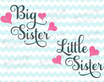 Download Little sister svg | Etsy