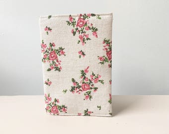 Floral passport holder, Passport cover,